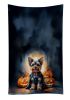 Yorkshire Terrier Yorkie Puppy Halloween Kitchen Towel Dish Cloths Guest Hand Towel Decorative Bathroom Towel for Face,Tea, Dishcloth