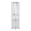 Corner Bar Cabinet Rialto, Living Room, White