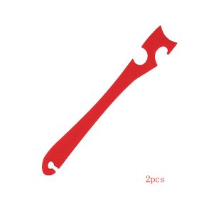 Silicone Oven Rack Push Pull Tool With Longer Handle, Shelf Puller For Air Fryer Toaster And Oven (Option: 2pcs)