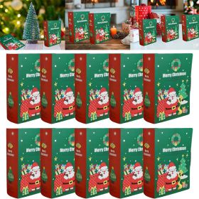 10PCS Christmas Treat Boxes (Option: W13254288)