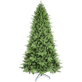 Artificial 6ft Green Christmas Tree With 1168 PE PVC Mixed Branch Tips, Hinged Premium & Foldable Base For Indoor Holiday Decorating (Option: Default title)