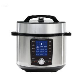 Electric Pressure Cooker, Stainless Steel Pot, Electric Pressure Multi-functional Pot, Cooking Pot (Option: 8 Quarts)