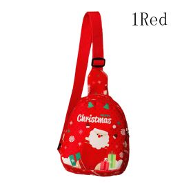 Christmas Purse Cute Sling Backpack (Option: Dark green)