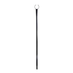 Set Of 6 Solar LED String Light Poles With Hooks For Parties & Christmas Decor (Option: Black)