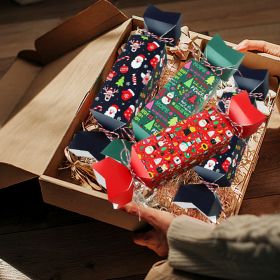 12PCS Christmas Candy Shaped Gift Boxes (Option: W13254293)