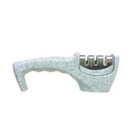 Sharpening Kitchen Tool Diamond Tungsten Steel Sharpening Stone (Color: Marble)