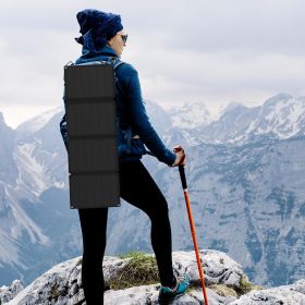 Portable 36W Solar Charger Foldable Solar Panel USB Solar Phone Charger (Option: W13004137)