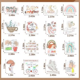 1 0 0 PCS Bible Verse Stickers, Inspirational Christian, Boho Bible Prayer Board, Religious Faith Phrase Stickers Study Supplies For Journaling S (Option: 100pcs)