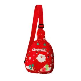 Christmas Purse Cute Sling Backpack (Option: Red)